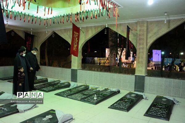 برگزاری یادواره شهدای لامرد