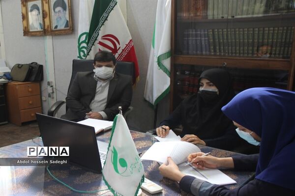 ویدئو کنفرانس جلسه هم‌اندیشی برگزاری مجازی اختتامیه نهمین دوره مجلس دانش‌آموزی کشور