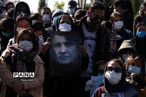 مراسم خاکسپاری پیکر محمدرضا شجریان