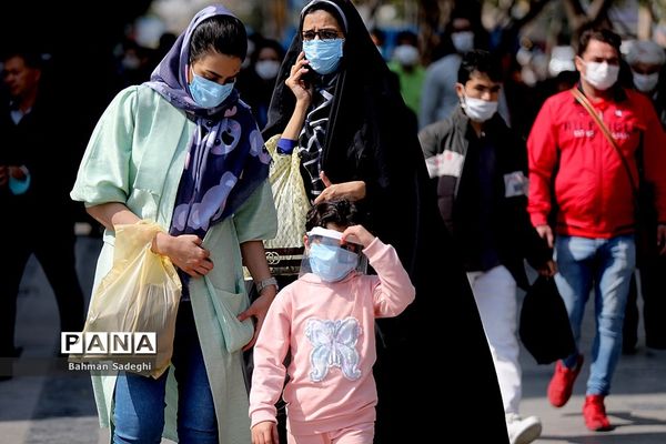 تهران در روزهای اجباری شدن ماسک