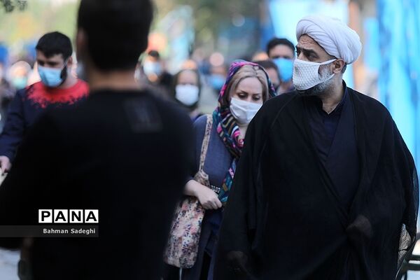 تهران در روزهای اجباری شدن ماسک