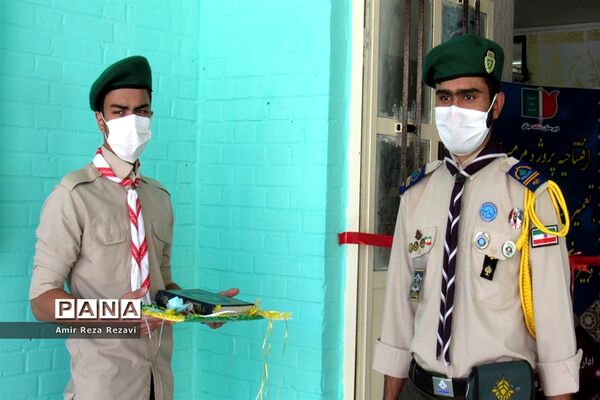 آیین افتتاح اتاق گفتگو اولیاء و مربیان دبیرستان شاهد میثاق اهواز