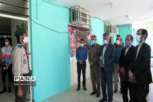 آیین افتتاح اتاق گفتگو اولیاء و مربیان دبیرستان شاهد میثاق اهواز
