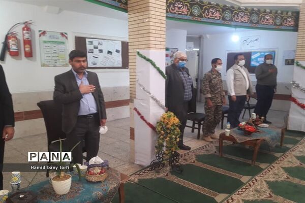 برگزاری مراسم پویش سراسری لبخند رضایت در شهرستان حمیدیه