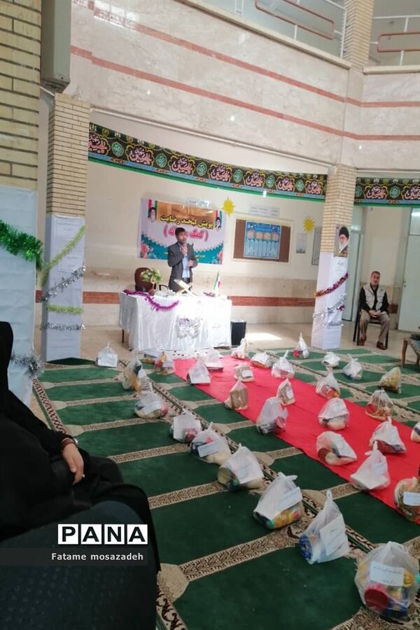 برگزاری مراسم پویش سراسری لبخند رضایت در شهرستان حمیدیه