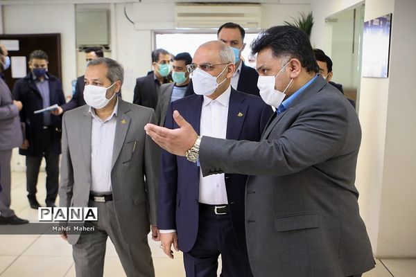 حضور وزیرآموزش و پرورش در سازمان دانش آموزی و خبرگزاری پانا-2