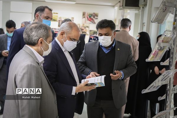 حضور وزیرآموزش و پرورش در سازمان دانش آموزی و خبرگزاری پانا-2