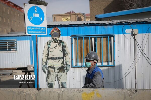 بازدید رئیس بنیاد مستضعفان از روند ساخت پلاسکو