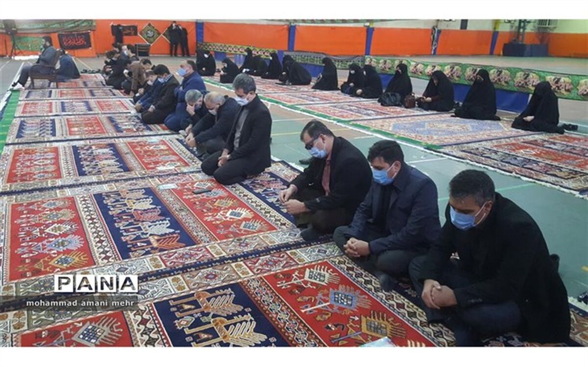 برگزاری مراسم سوگواری حضرت فاطمه زهرا (س) در منطقه ۲