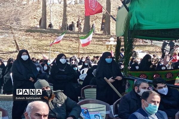 تشییع پیکر مطهر شهید گمنام دررودهن