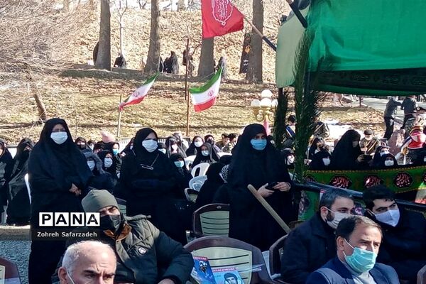 تشییع پیکر مطهر شهید گمنام دررودهن