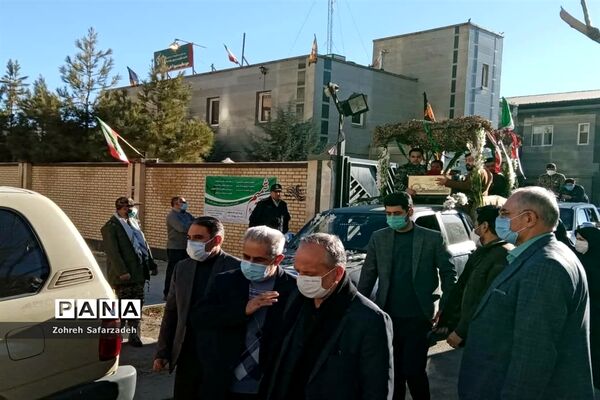 تشییع پیکر مطهر شهید گمنام دررودهن
