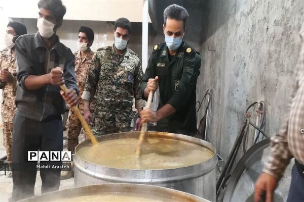 پخت غلور نذری به مناسبت شهادت حضرت فاطمه زهرا(س)درشهرستان خوسف استان خراسان جنوبی