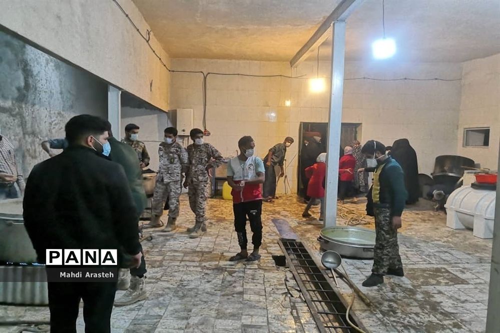 پخت غلور نذری به مناسبت شهادت حضرت فاطمه زهرا(س)درشهرستان خوسف استان خراسان جنوبی