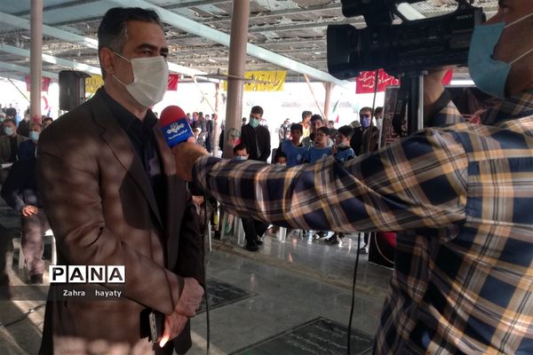 مراسم بزرگداشت سرلشکر شهید اسماعیل دقایقی در شهرستان امیدیه