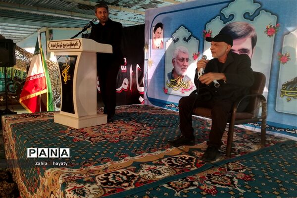 مراسم بزرگداشت سرلشکر شهید اسماعیل دقایقی در شهرستان امیدیه