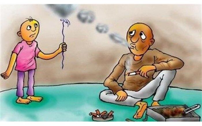 کبریتی که بر دوران شیرین کودکی کشیده می‌شود