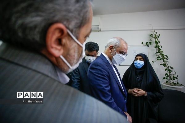 حضور وزیرآموزش و پرورش در سازمان دانش آموزی و خبرگزاری پانا