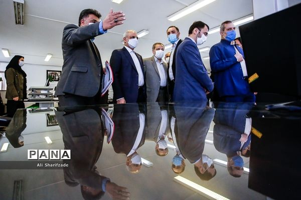 حضور وزیرآموزش و پرورش در سازمان دانش آموزی و خبرگزاری پانا