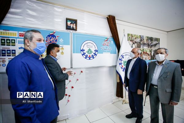 حضور وزیرآموزش و پرورش در سازمان دانش آموزی و خبرگزاری پانا