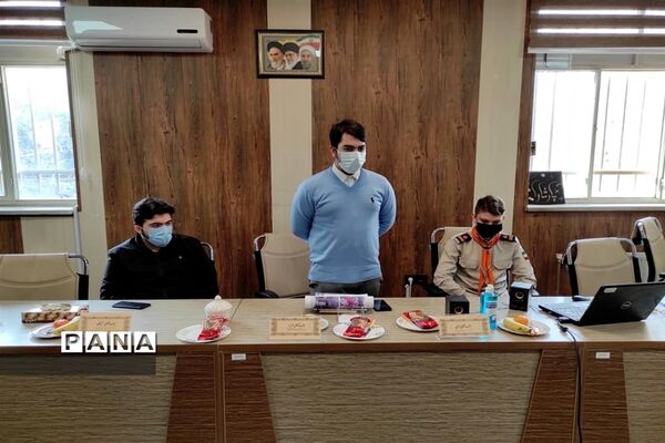 نشست نمایندگان دهمین دوره  مجلس دانش آموزی ناحیه 4 کرج