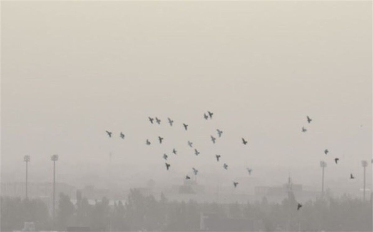 باد شدید دید افقی در زاهدان را به 5000 متر کاهش داد