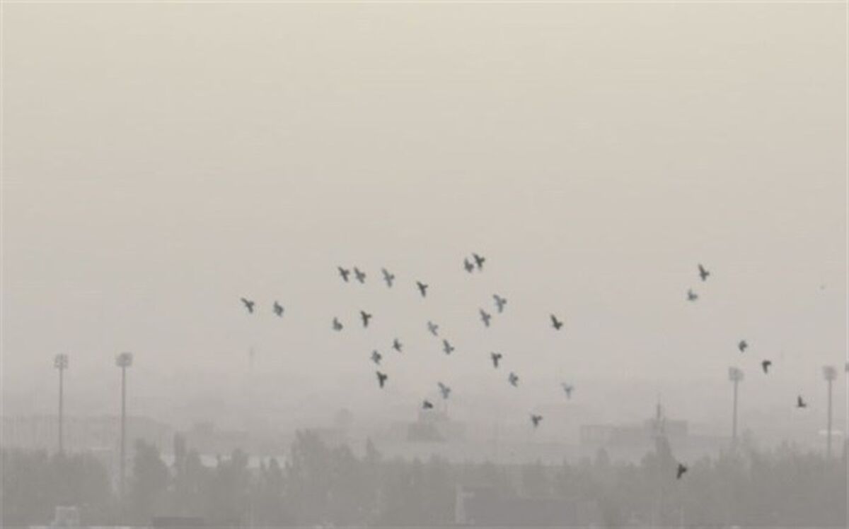 باد شدید دید افقی در زاهدان را به 5000 متر کاهش داد