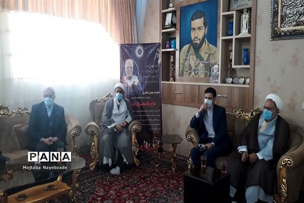 حضور معاون پرورشی و فرهنگی  آموزش و پرورش استان و روسای ادارات داخلی این  حوزه  در تربت جام