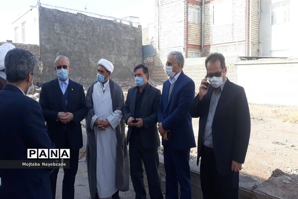 حضور معاون پرورشی و فرهنگی  آموزش و پرورش استان و روسای ادارات داخلی این  حوزه  در تربت جام