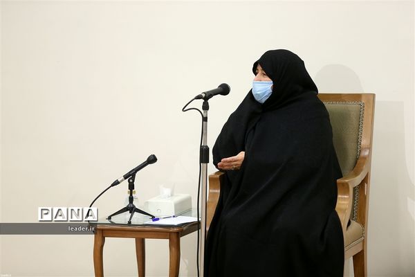 دیدار خانواده دانشمند شهید محسن فخری‌زاده با رهبر معظم  انقلاب