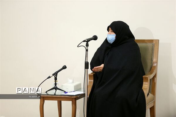 دیدار خانواده دانشمند شهید محسن فخری‌زاده با رهبر معظم  انقلاب