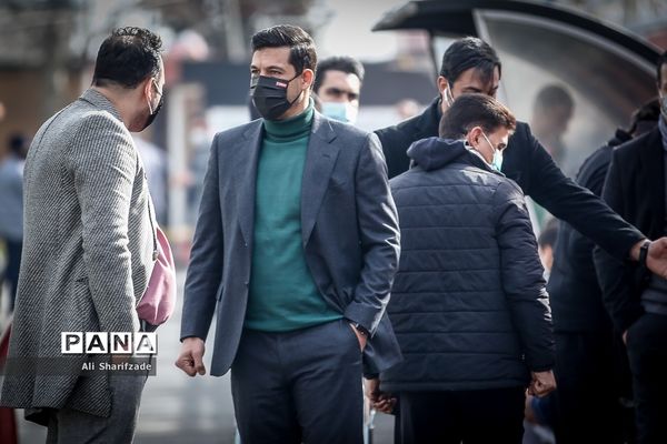 دیدار تیم های فوتبال هنرمندان و کودکان کار