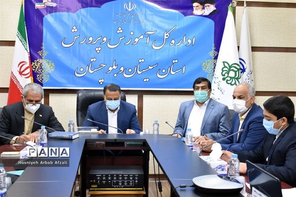 نشست صمیمی مدیرکل آموزش و پرورش سیستان و بلوچستان با هیئت رئیسه مجلس دانش آموزی