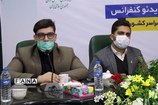 حضور نمایندگان خوزستان درآیین افتتاحیه دهمین دوره مجلس دانش آموزی کشور