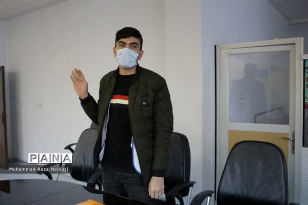 جلسه پایان دوره آموزشی خبرنگار پسر پانا استان بوشهر