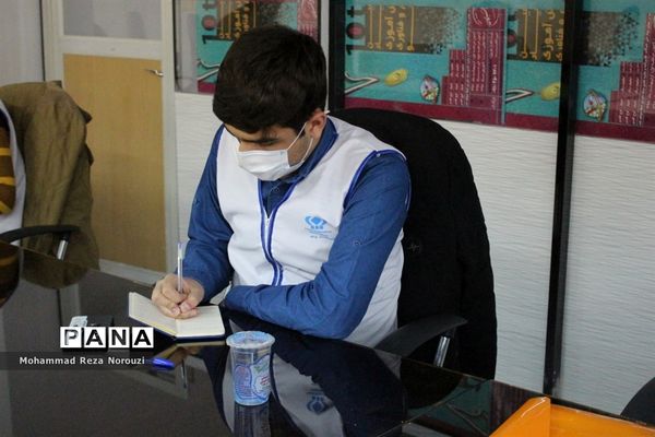 جلسه پایان دوره آموزشی خبرنگار پسر پانا استان بوشهر