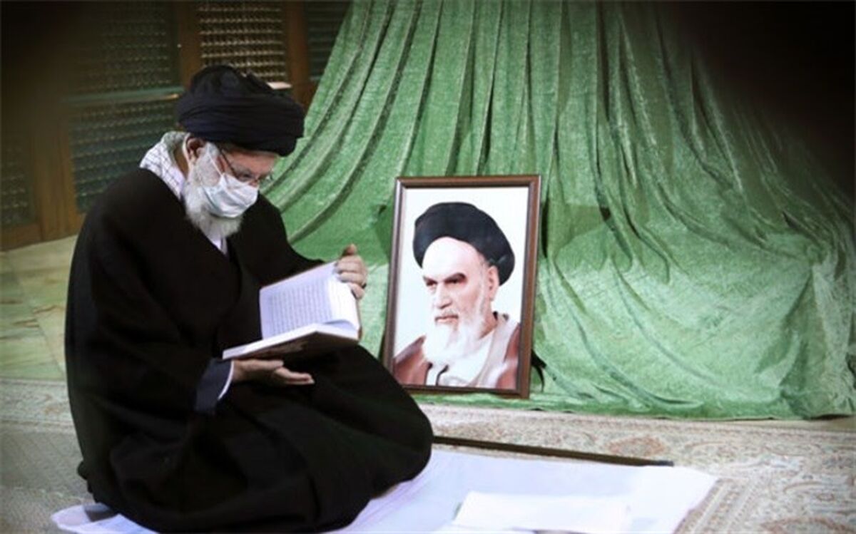 حضور رهبر انقلاب اسلامی در مرقد امام خمینی(ره) و گلزار شهدا