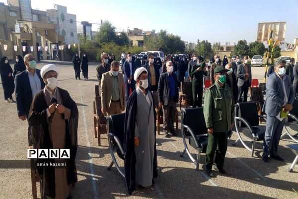 نواختن زنگ انقلاب شهرستان داراب