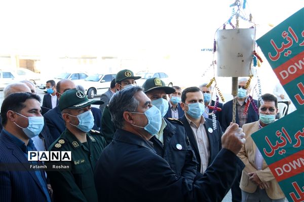 نواختن زنگ انقلاب در مدارس شهرستان امیدیه