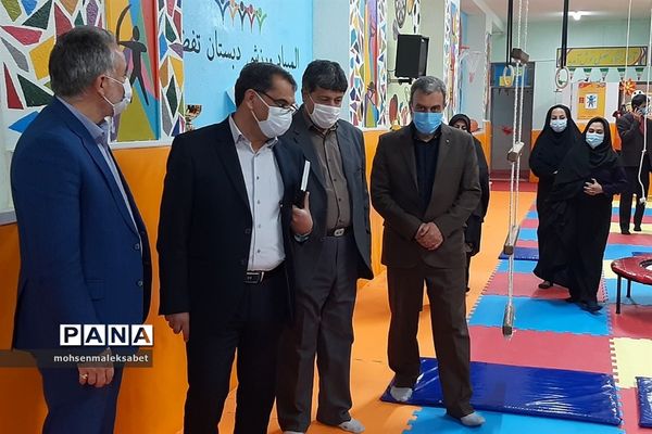 افتتاح کلاس ورزش دبستان‌های دخترانه ناحیه دو یزد