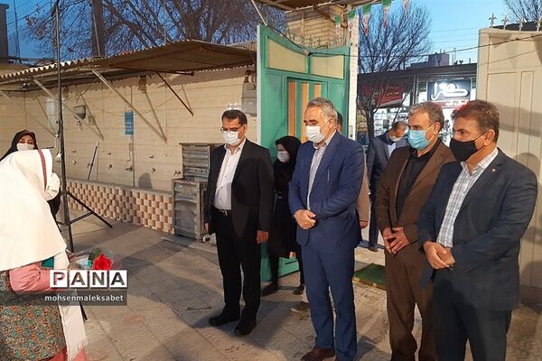 افتتاح کلاس ورزش دبستان‌های دخترانه ناحیه دو یزد