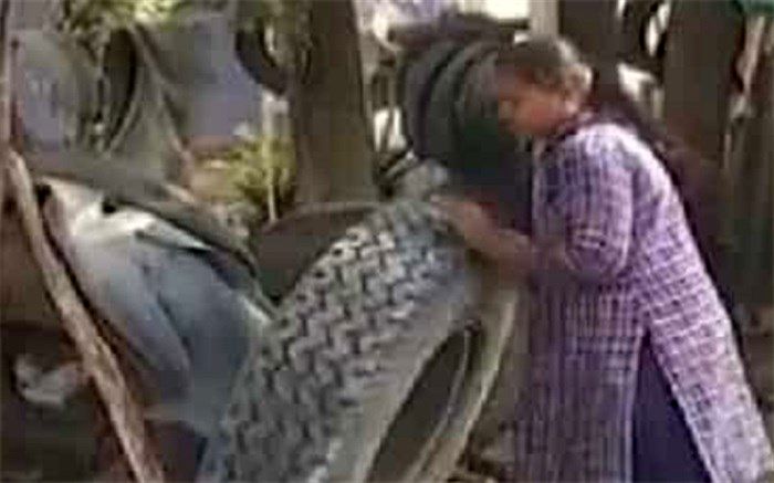 شغل عجیب زن هندوستانی که سوژه رسانه‌ها شد