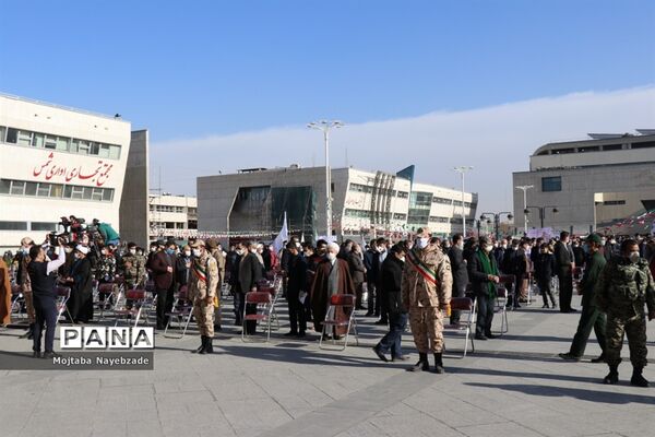 مراسم گلبانگ انقلاب در میدان شهدای  مشهد