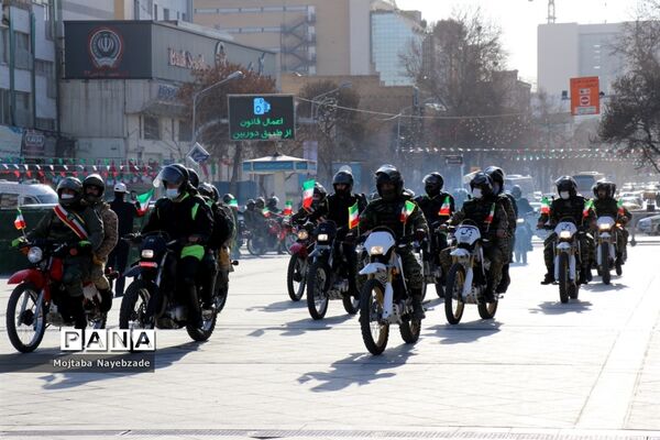 مراسم گلبانگ انقلاب در میدان شهدای  مشهد