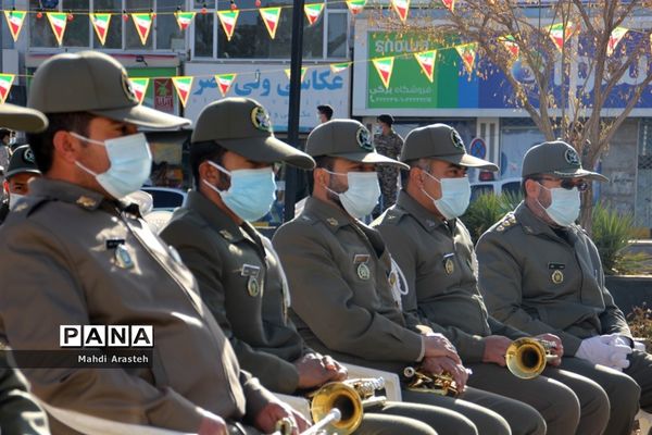 مراسم نمادین سالروز ورود امام خمینی (ره) به ایران اسلامی دراستان خراسان جنوبی