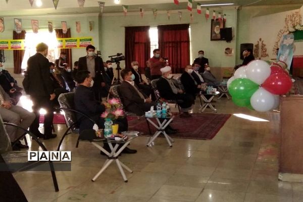 آیین نواختن زنگ انقلاب در مدارس البرز