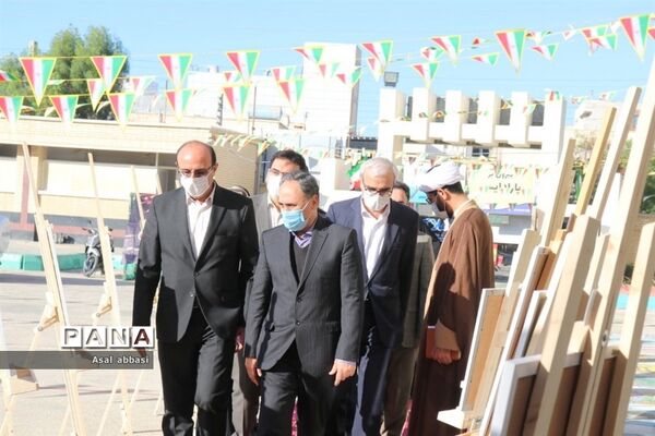 نواختن زنگ  انقلاب در بوشهر
