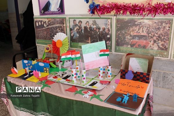 آیین نواختن زنگ انقلاب در مدرسه شهید طنانی خیرآباد