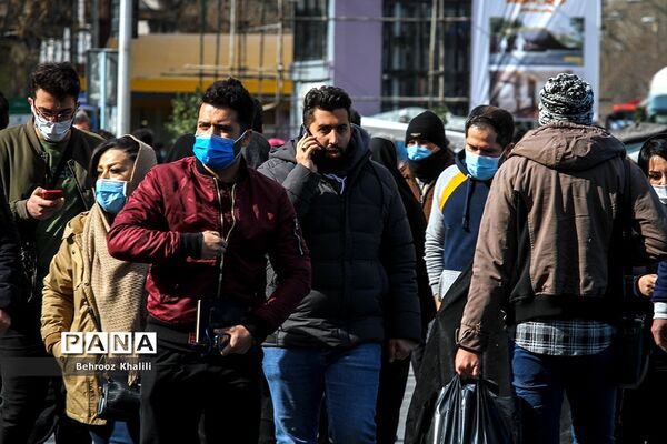 ازدحام در بازارتهران ؛ شرایط نارنجی