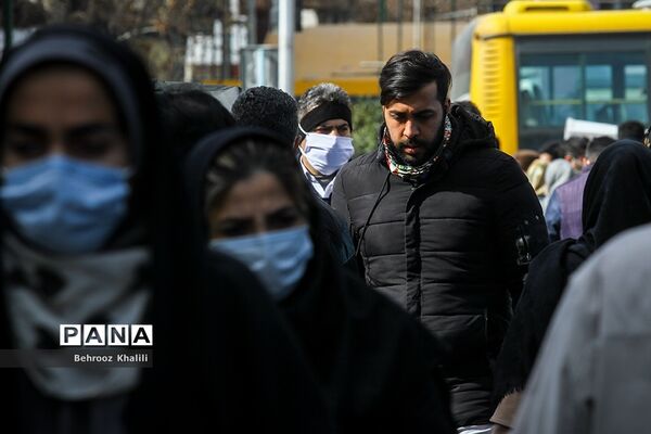 ازدحام در بازارتهران ؛ شرایط نارنجی